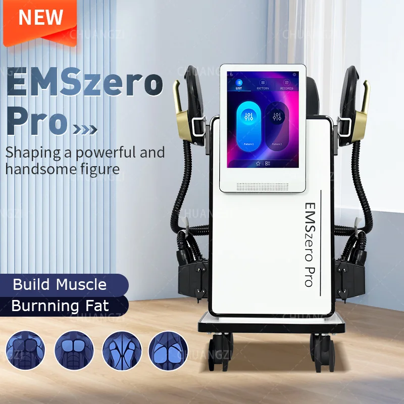 

EMSzero Neo Body Sculpting Machine Shaping 6500W 200hz EMS Radio Frequency RF Muscle Stimulator Device