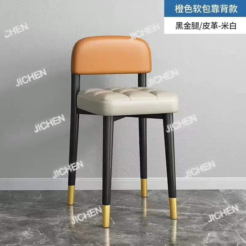 50cm high home stool Soft bag, comfortable seating surface, bedroom dressing stool Simple dressing stool in bedroom