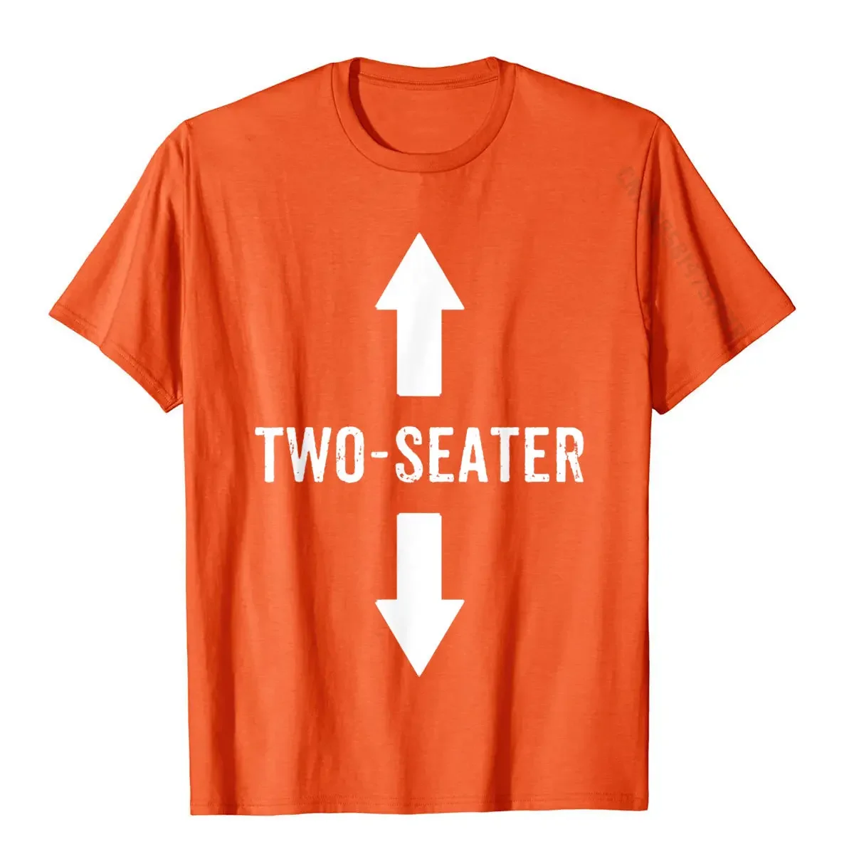 Two Seater Shirt For Men 2 Seater Dad Funny Gift T-Shirt Latest Young Tees Street Tshirts Cotton Casual