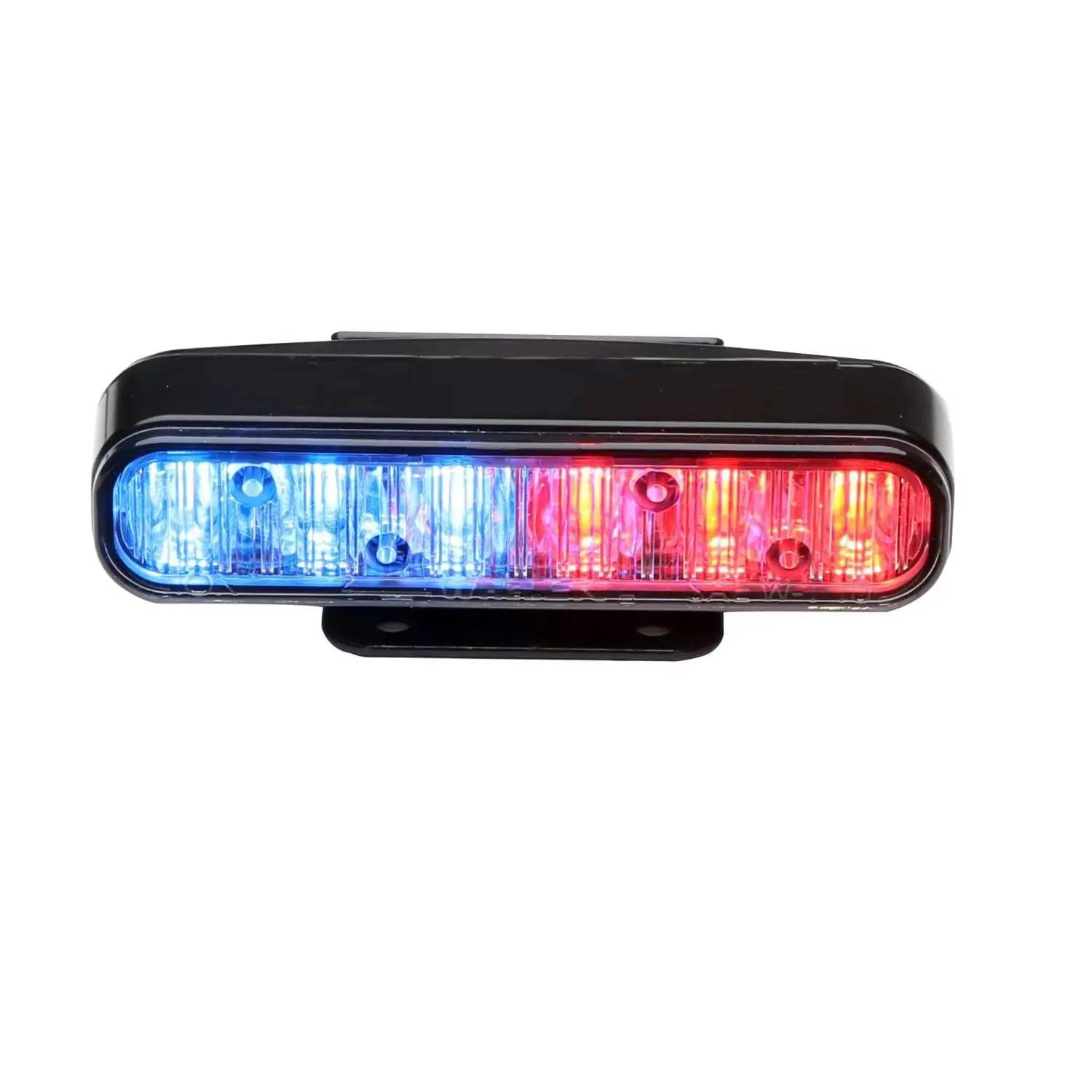 LAIKESI Red Blue Warning Strobe Light - Surface Mount Waterproof Flashing Light for Improved Visibility and Safety