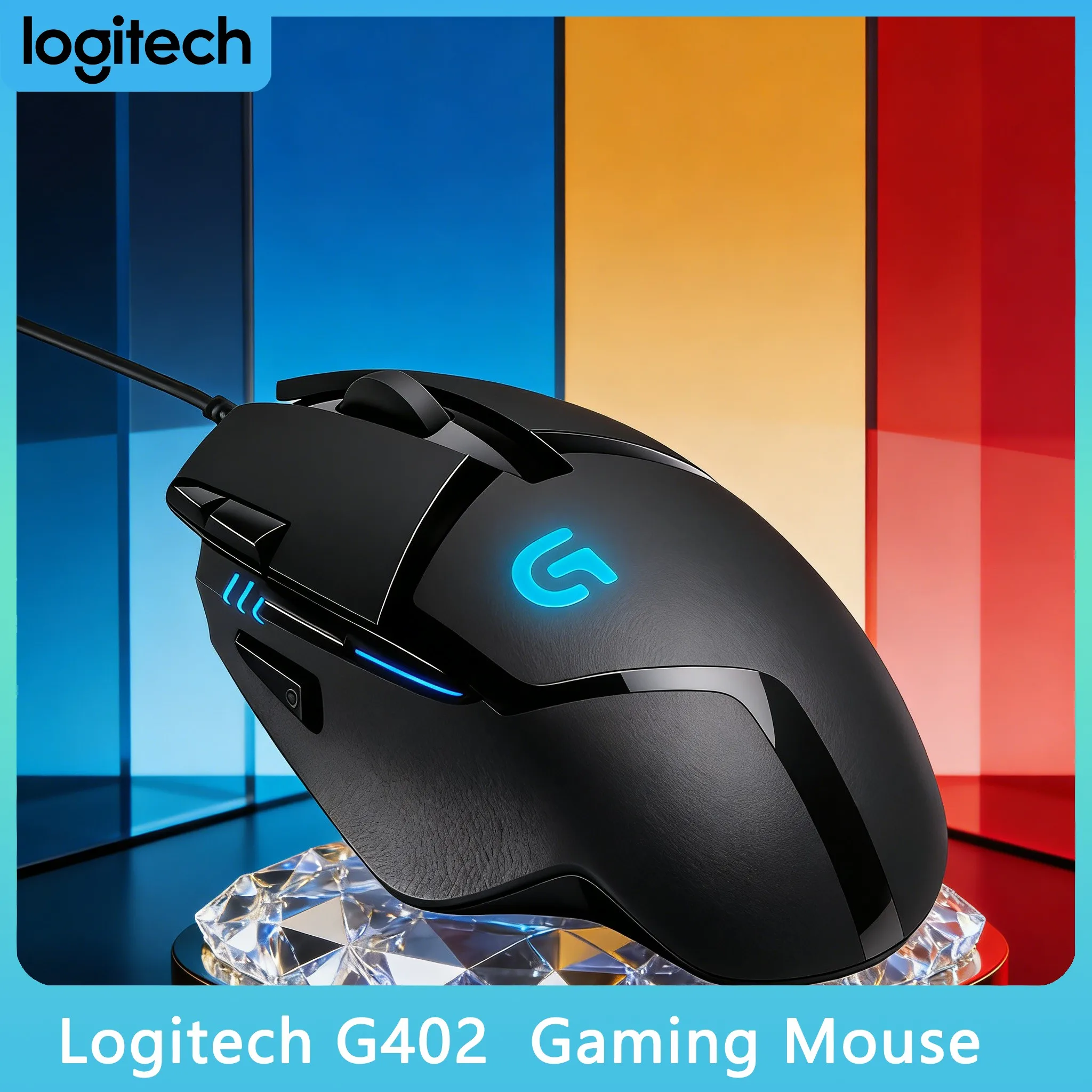Logitech G402 - Enhanced Shape for Function & Comfort