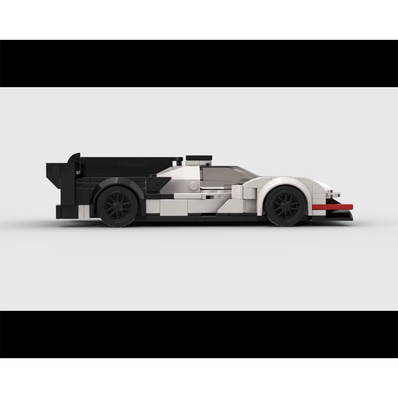 

MOC-208596 Новый культовый спортивный автомобиль 90-х годов, модель гоночных блоков • 266 PartsMOC, креативные строительные блоки для мальчиков и детей на день рождения, игрушка в подарок