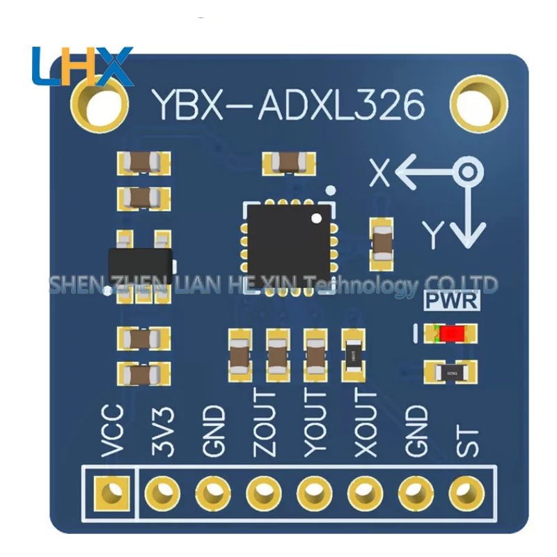 

ADXL326 three-axis acceleration sensor module with ±16g analog output