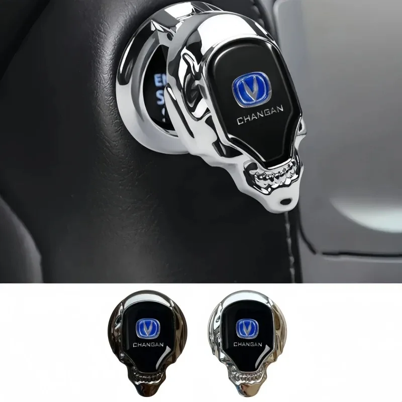 Car One-Click Start Buttons Protective Cover Decoration For Changan CS75 Plus CS95 CS35 Alsvin CS15 CS85 CS55 Eado CX20 CX70