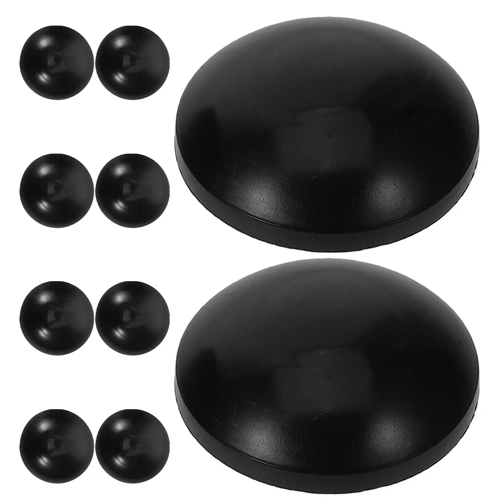 

10 Pcs Professional Trampoline Parts Rubber Accessories Protective Rod Cap Pole Covers for Metal Poles