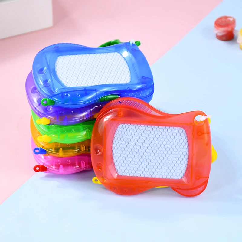 Mini Magnetic Drawing Boards Kids Backpack Keychain Kids Erasable Doodle Sketch Writing Pad Chidlren Birthday Party Favor Gifts