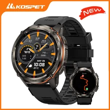 KOSPET TANK T3 Ultra 2 GPS Smart Watch Men Compass Altimeter Barometric 60 Days Battery 5ATM IP69K Waterproof AMOLED BT Call