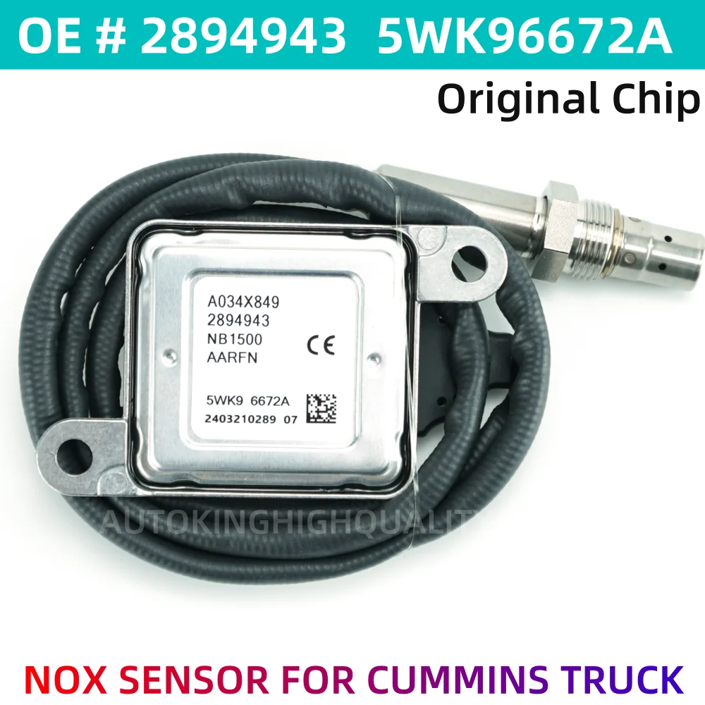 

5WK9 6672A 2894943 2871974 4984912 2894943 A034X849 5WK96672A Датчик NOx для Cummins