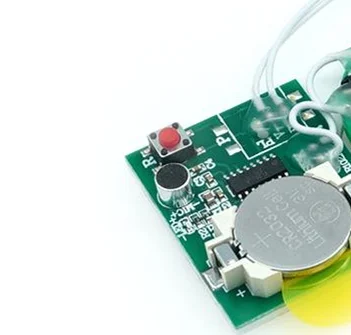 

【BBS-7】1 Piece 25 Seconds Recording Module Button Control Compact With Double Faced Adhesive Tape Recordable Sound Chip PCB