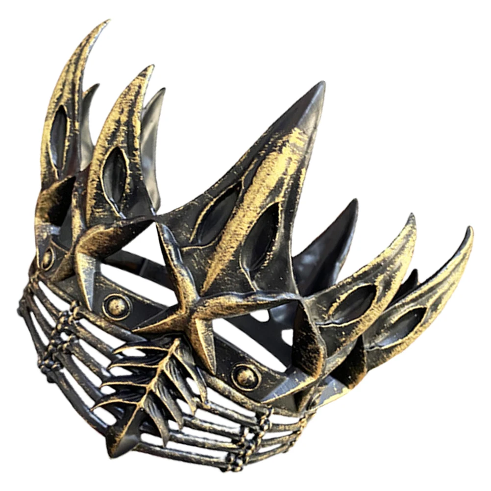 

Gothic Cosplay Party Costume Headpiece Vintage Decorative Accessory For Women Men Lightweight Wearable Prop Halloween