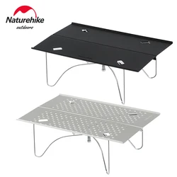 Naturehike Mini Compact Camping Table Ultralight Folding Outdoor Solo Table for Backpacking Camp Hiking Beach Picnic BBQ