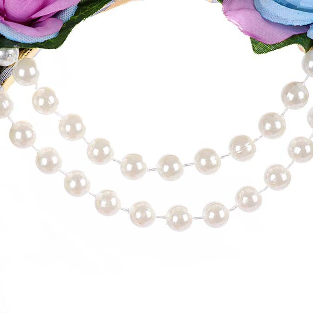 

Pearl Shell Headb Girl Hair Accessories Cartoon Colorful Hoop Hairb Lightweight Non Fading Ideal Children Day Beach Party