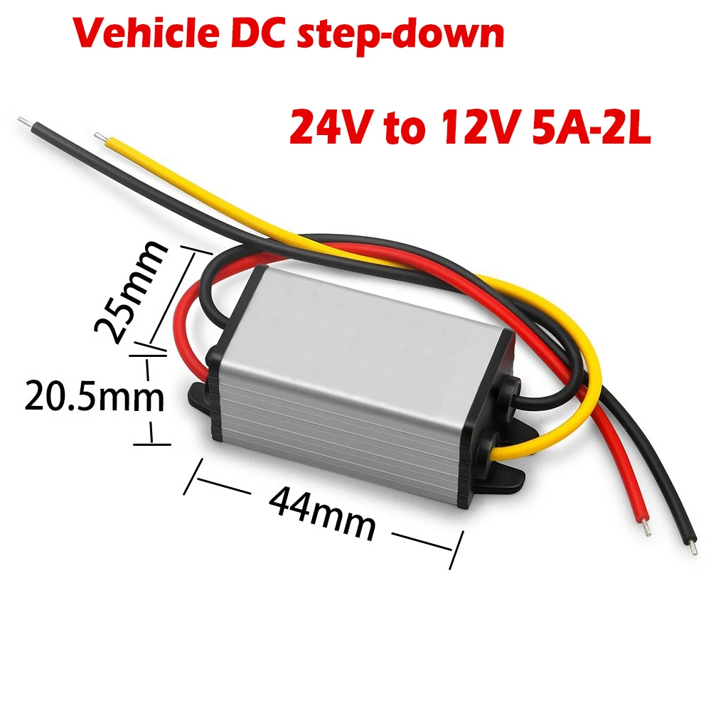 

Step-down 24V Down 12V Power Converter DC-DC Vehicle DC Buck 24V to 12V Vehicle Monitoring Power Supply