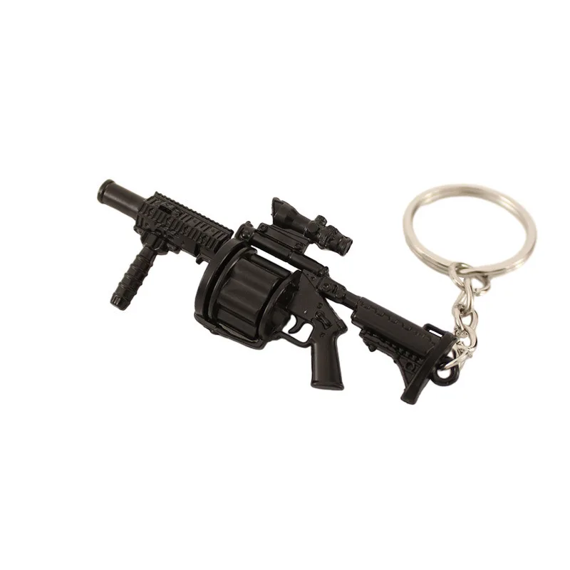 Game for Peace Pendant MGL Mini Gun Keychain Alloy Metal Best Gift for Gun Lovers