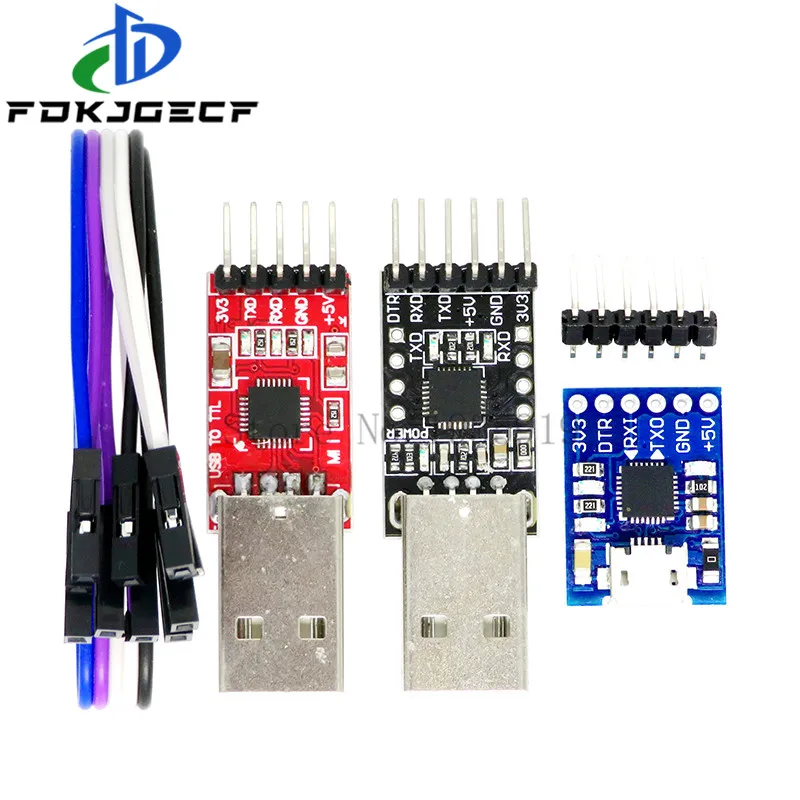 CP2102 USB 2.0 to UART TTL 5PIN Connector Module Serial Converter STC Replace FT232 CH340 PL2303 CP2102 MICRO USB for aduino