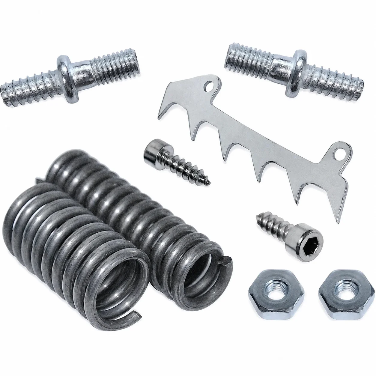 Bumper Spike Bar Stud Nut Kit For Stihl MS171 MS181, Replace OEM 1123 664 0501 0000 791 3104 0000 791 3103 Chainsaw Tune Up Kit