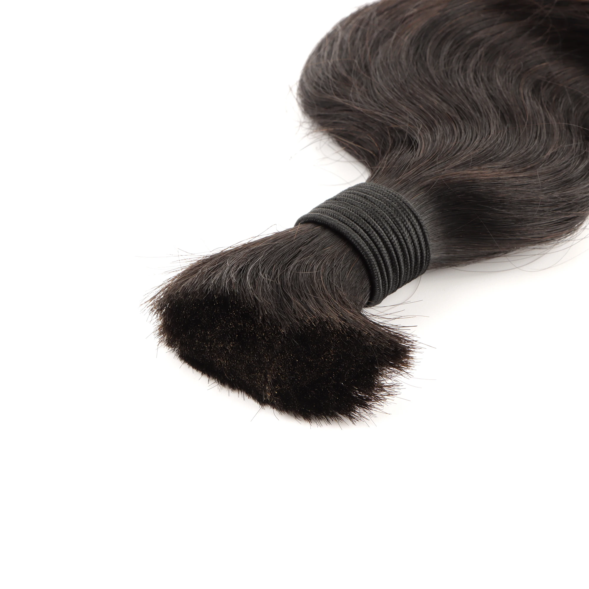 Orientfashion100% Virgin Human Hair Bulk Extension Loose Body Wave Bulk Weaving For Braiding Unprocessed No Weft Deep wave bund