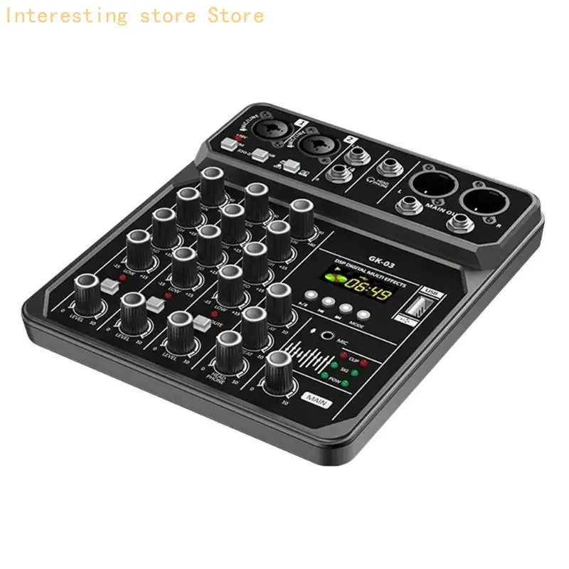Durability Professional Sound Mixer For Stage Performances Individual Practice 55KC