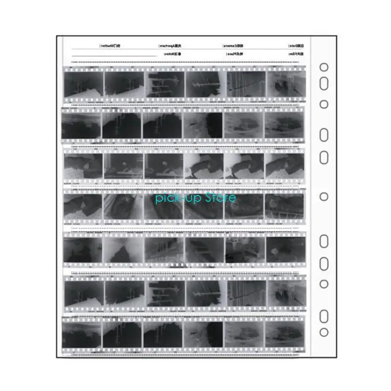 Q5WA 아카이브 스토리지 시트 135/120/45 네거티브 필름 저장 페이지