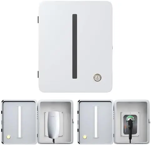 

Widened & Thickened EV Charger Station Box for & ChargePoint – 5th Gen Charging Cover Protector