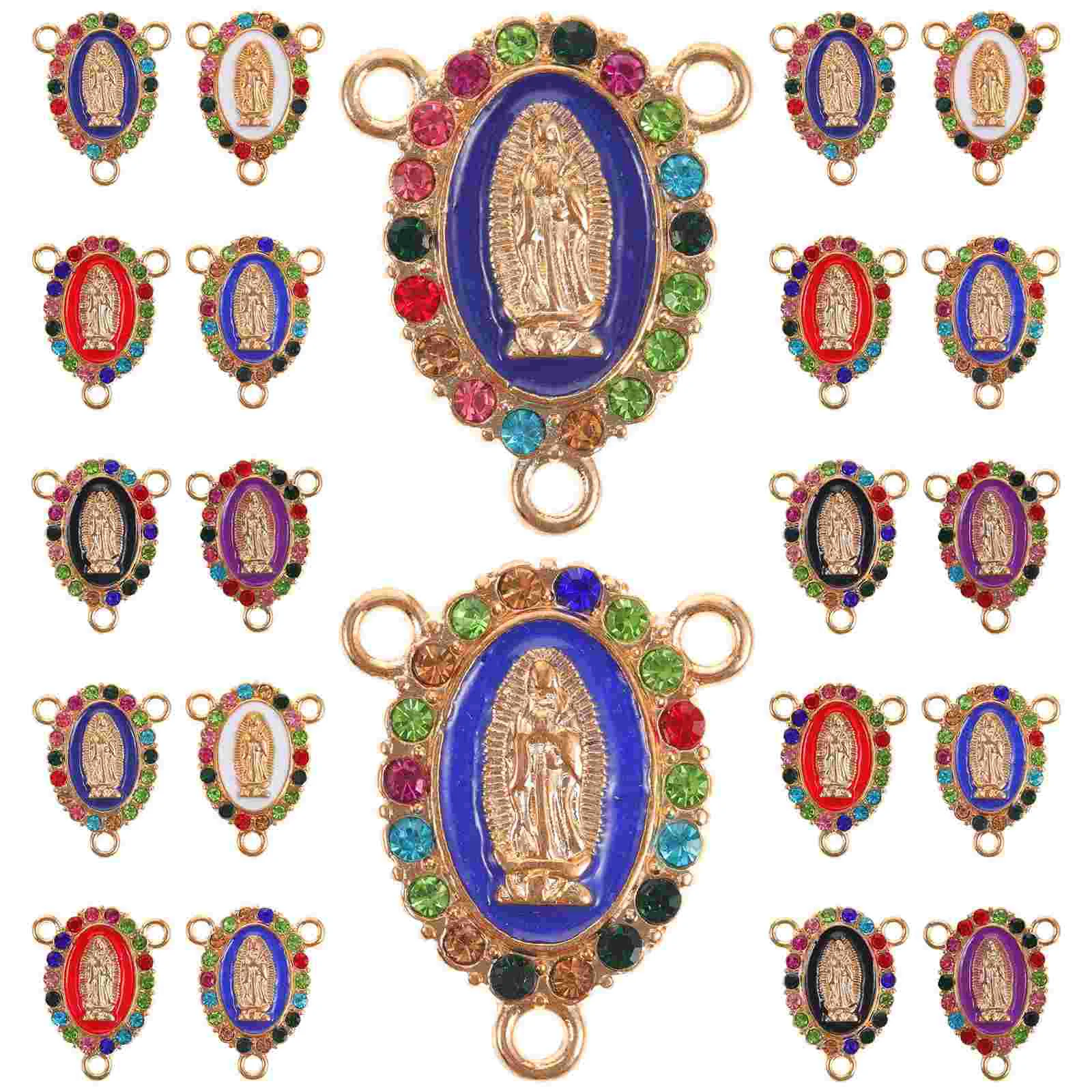 Our Lady Pendant DIY Jewelries Charms Jewelry Accessory Accessories Alloy Virgin Mary Zinc for Crafts Spacer Beads