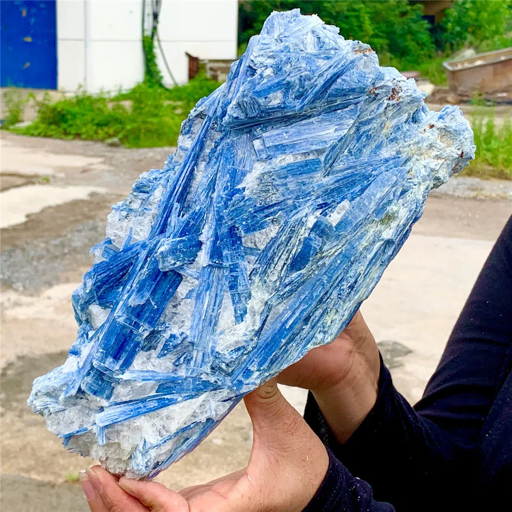 Natural Kyanite Rough Gem Stone Mineral Specimen Healingview The Gift Of Crystal Room Decoration