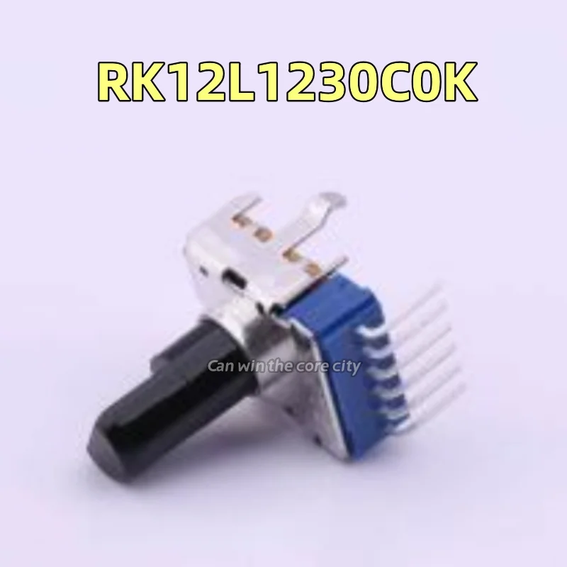 10 pieces RK12L1230C0K Japan ALPS Alps double linked potentiometer B50K axis length 14mm power discharge potentiometer