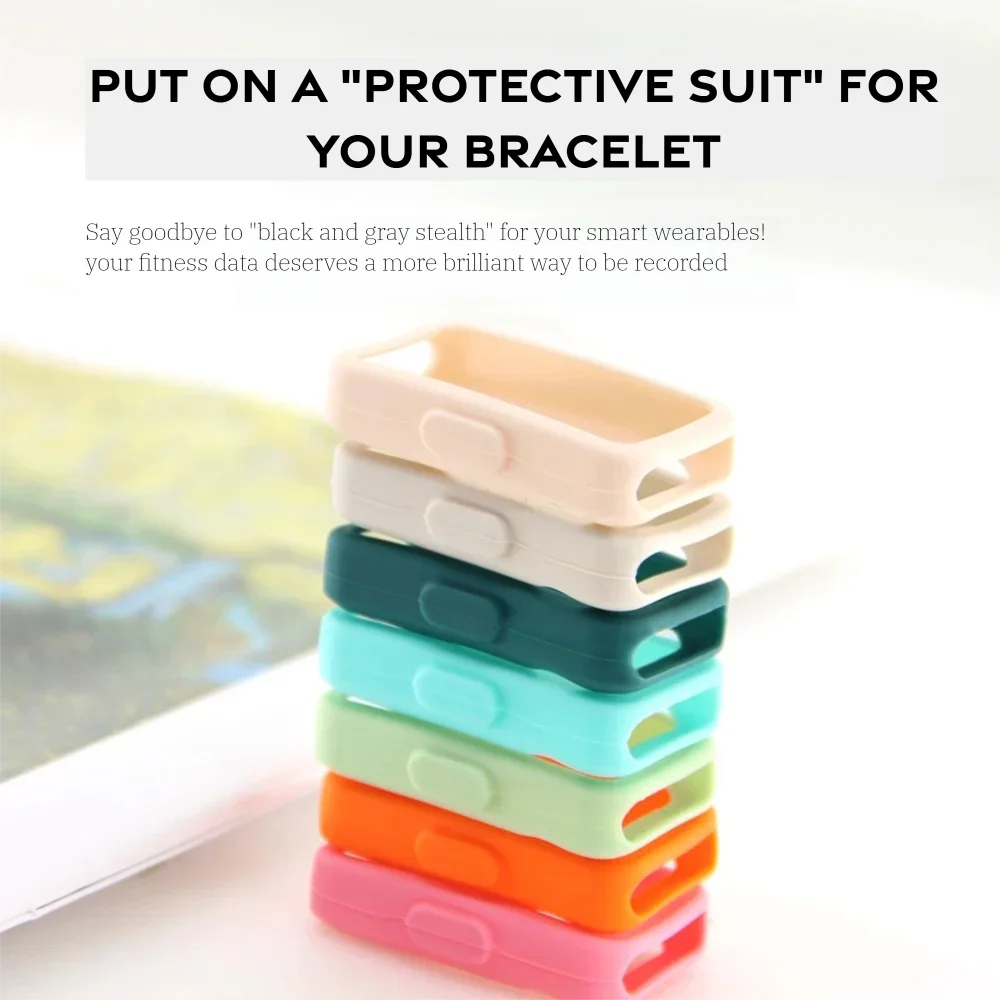حافظة من السيليكون الناعم لهاتف هواوي باند 7 8 9 10 واقي ساعة ذكية رياضية ملحقات ساعة مقاومة للماء لهاتف Honor Band 9 10 #4