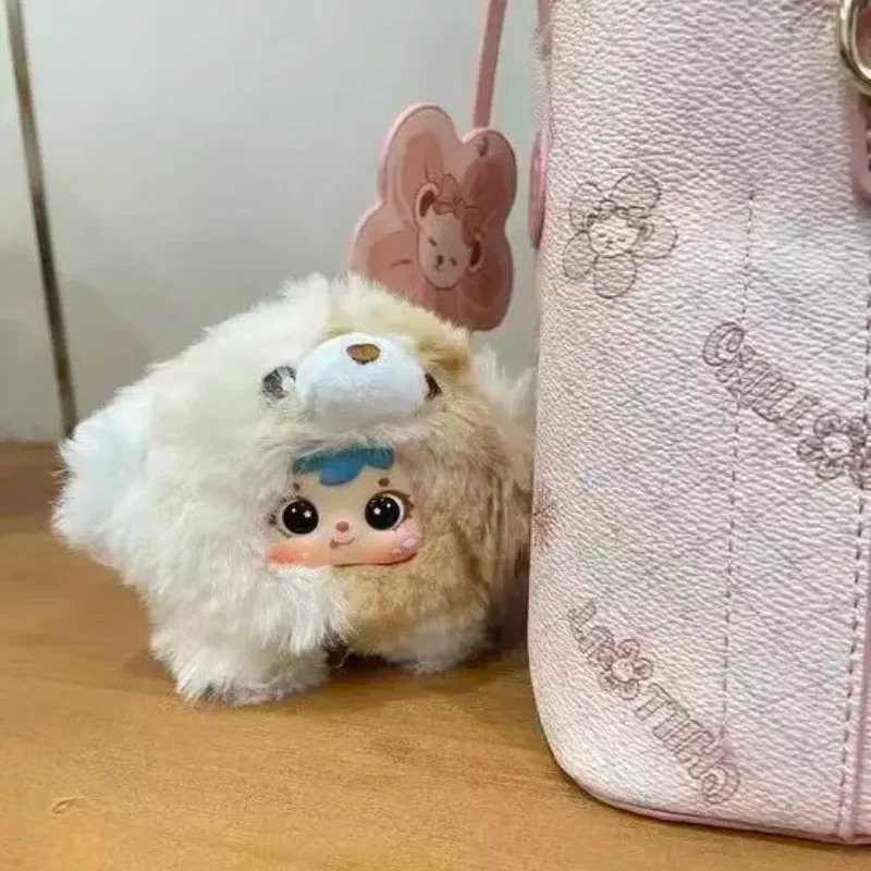 Samuel chiot Be Good Series boîte aveugle vinyle peluche poupée mignon Animal Figure pendentif porte-clés enfants jouets boîte mystère Halloween cadeau