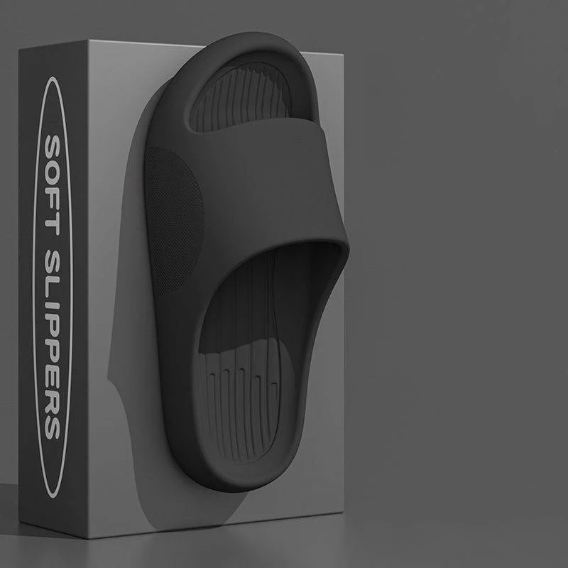 

Shower Slippers men EVA Sole Soft Lightweight Durable Cool Comfortable Solid Color Breathable House Shoes for Summer ﻿