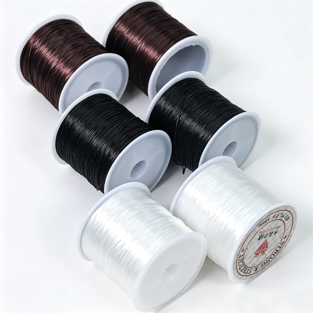Strong Elastic Crystal Beading Cord for Bracelets Stretch Thread String Necklace DIY Jewelry Making Cords Line Hair extension