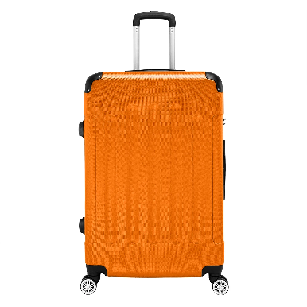 Pequeno e leve Trolley Case com rodas universais, feminino e masculino Student Case, 20 polegadas, 24 polegadas, 28 polegadas