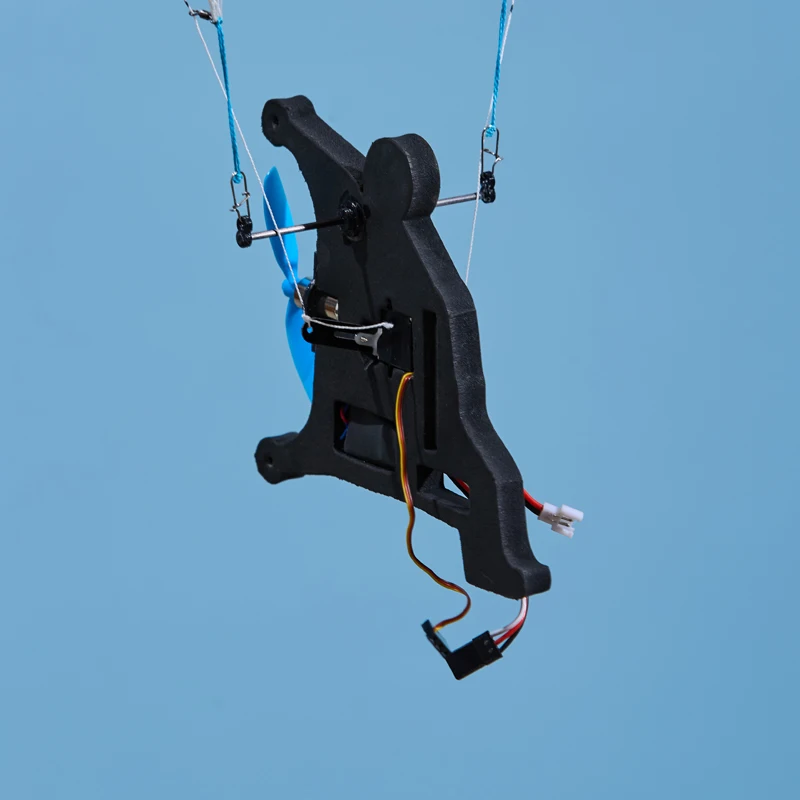 1Set 1020 Brushed Motor Wingspan 81cm Paraglider PNP kit w 20D Nylon Umbrella Cloth Indoor Paramotor Flying Electric Equipment