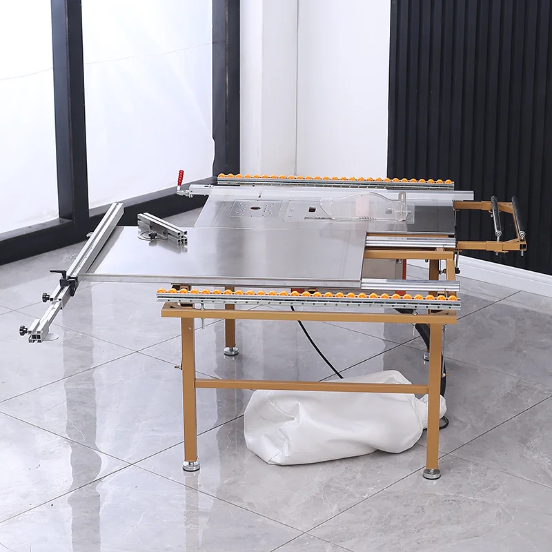 WJ80 Woodworking Table Saw Multifunctional Folding Portable Precision Sawing Machine Bench Worktable Cutting Banding Machine