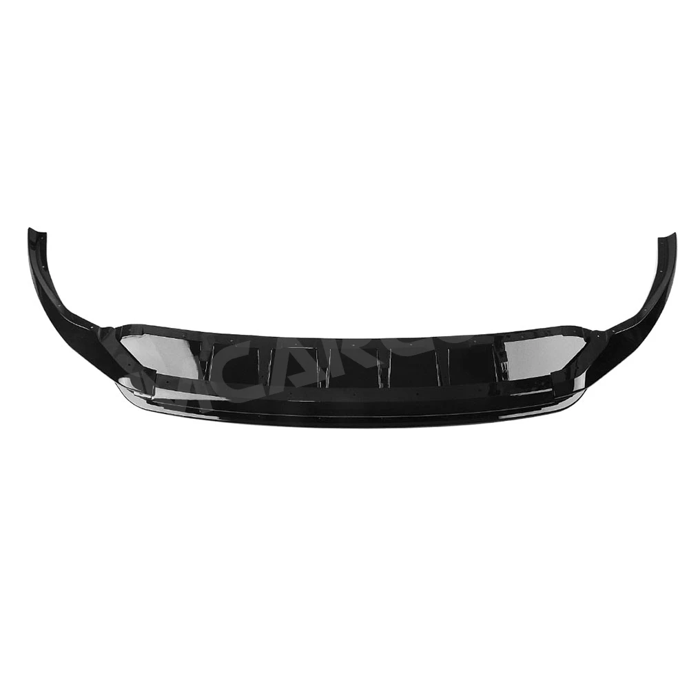 For Audi Q8 Sport 2019-2023 Front Bumper Lip Chin Spoiler Carbon Fiber Front Lower Lip Anti-crash Cover Car Accessories