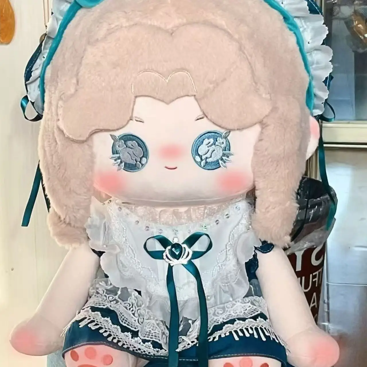 الهوية الخامس أليس دي روس لعبة بلوشي كوسبلاي كارتونية على شكل أيدول فستان وسادة تغيير الملابس هدية الهالوين #4