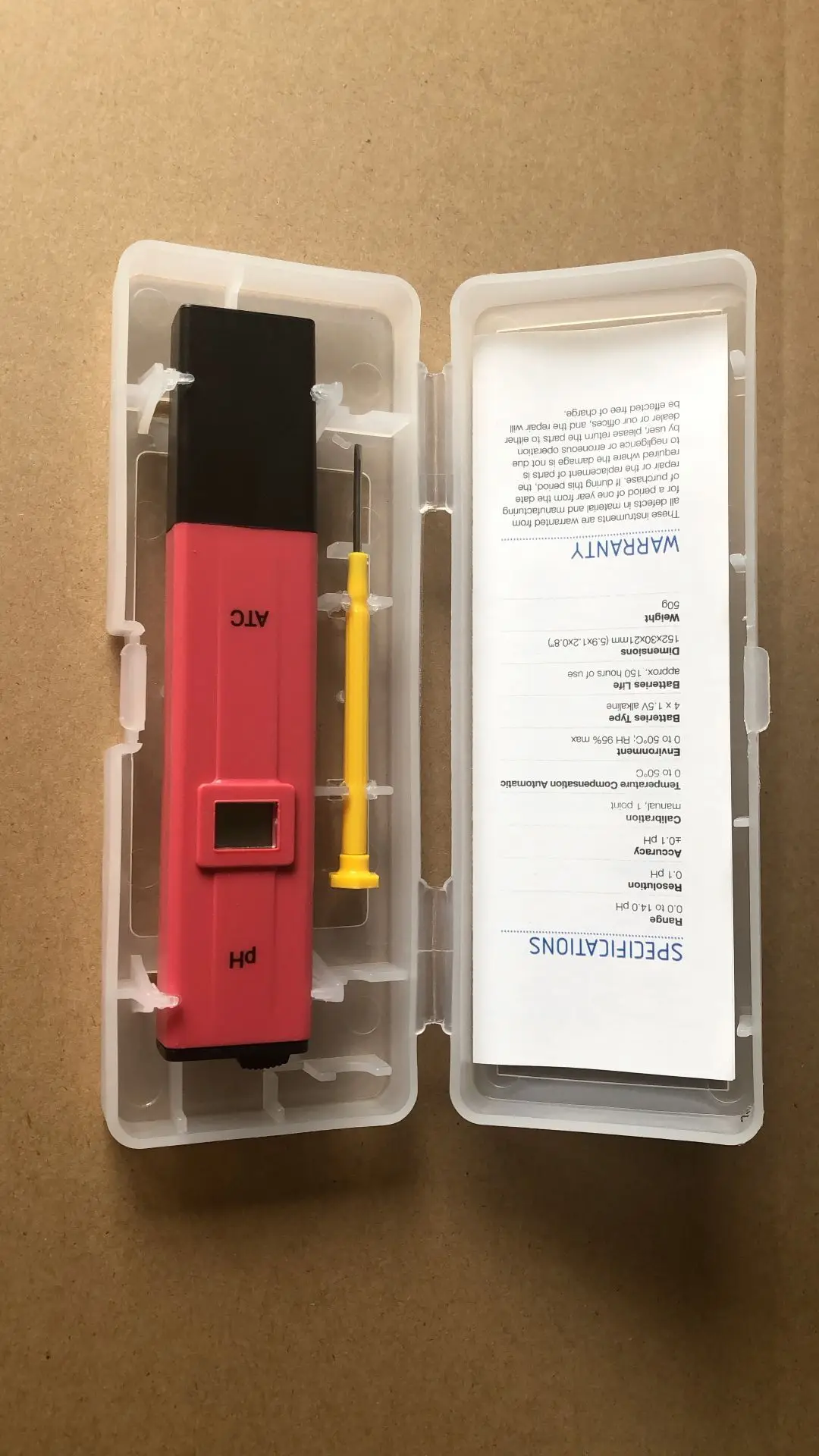 Hot selling Cheap portable PEN type Digital PH meter EC meter hydroponics