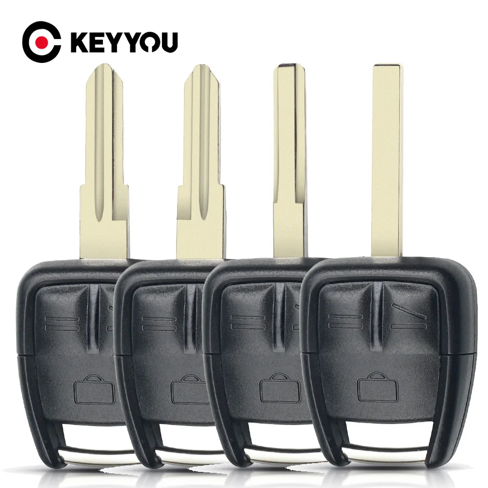 

KEYYOU 10PCS For Opel Vauxhall Vectra Zafira Omega Astra insignia Mokka Frontera Replacement Remote Car Key Shell Case