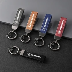 Car Keychain Portable Keyring Styling Accessories For Honda Civic Accord Fit City Vezel CRV Odyssey Pilot Jazz Prelude Insight