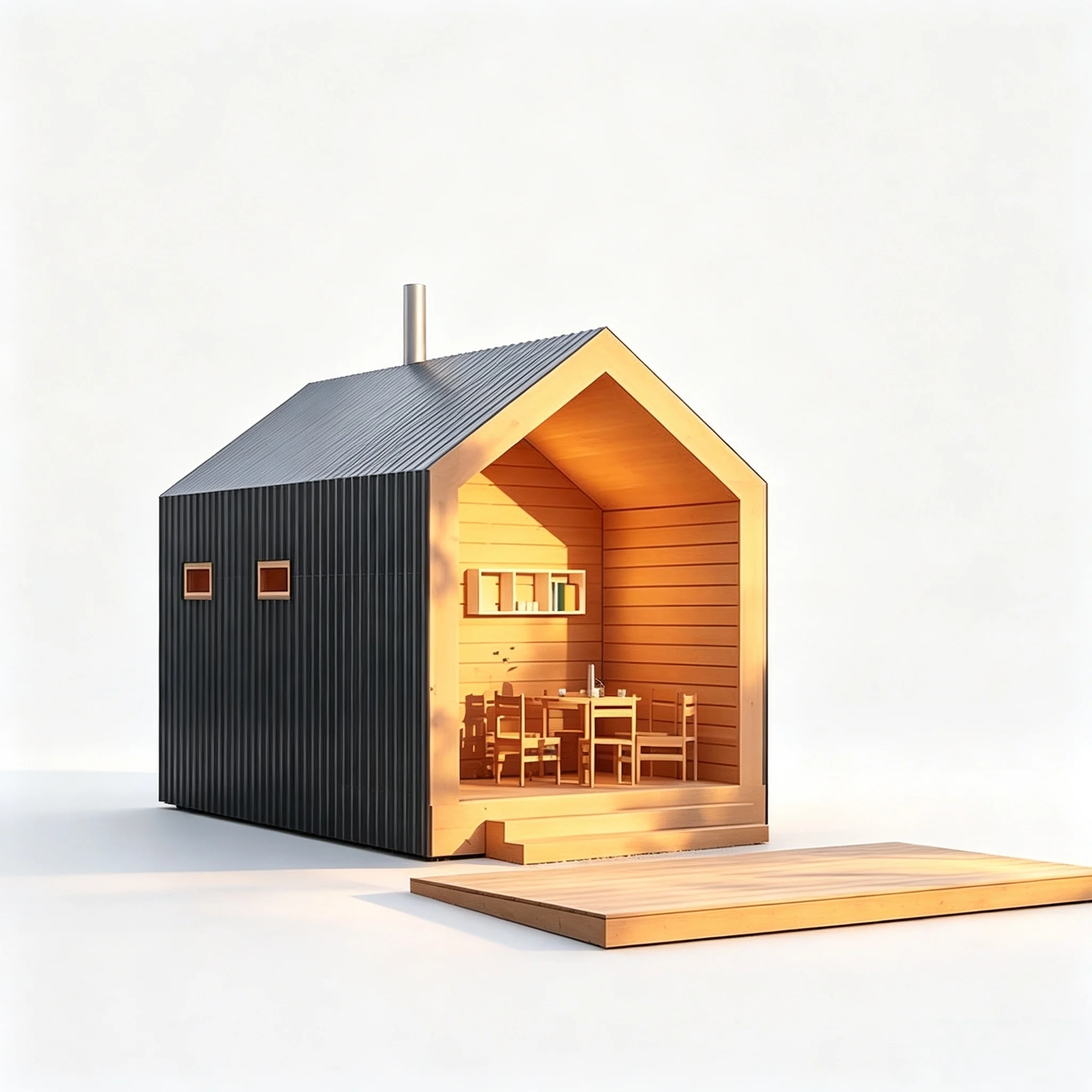 Economical Customizable Prefab Dry Sauna House Wooden Sauna Cabin Backyard Patio Home Spa Rooms for Body Detox Stress Relief
