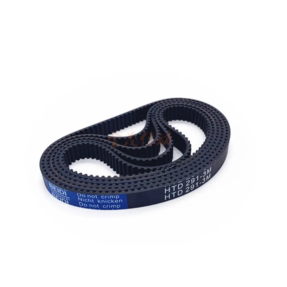 HTD3M Timing Belt 6mm Width Closed-loop Synchronous Rubber HTD 3M Belts 339 342 345 348 351 354 357 360 363 366 369mm Length