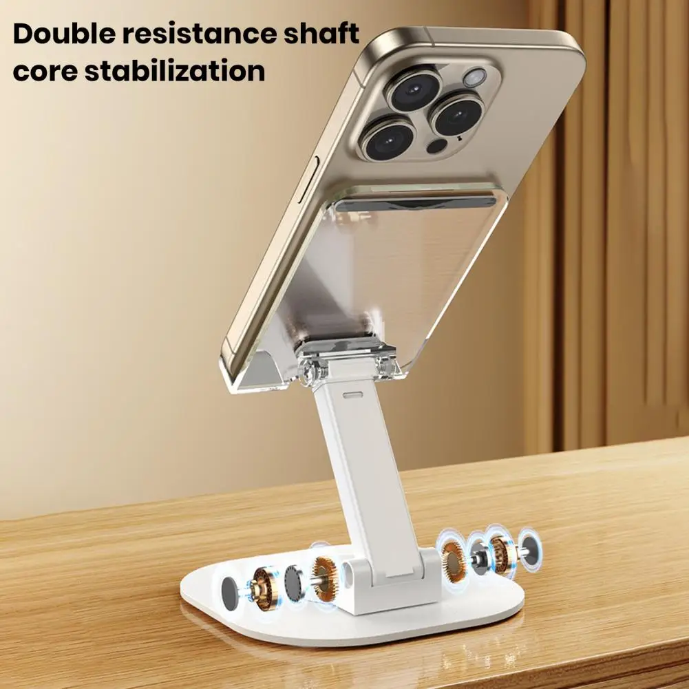 Phone Supplies 360-degree Rotating Mobile Phone Holder Lightweight Portable Stand for Desktop High Stability Cellphone Mount