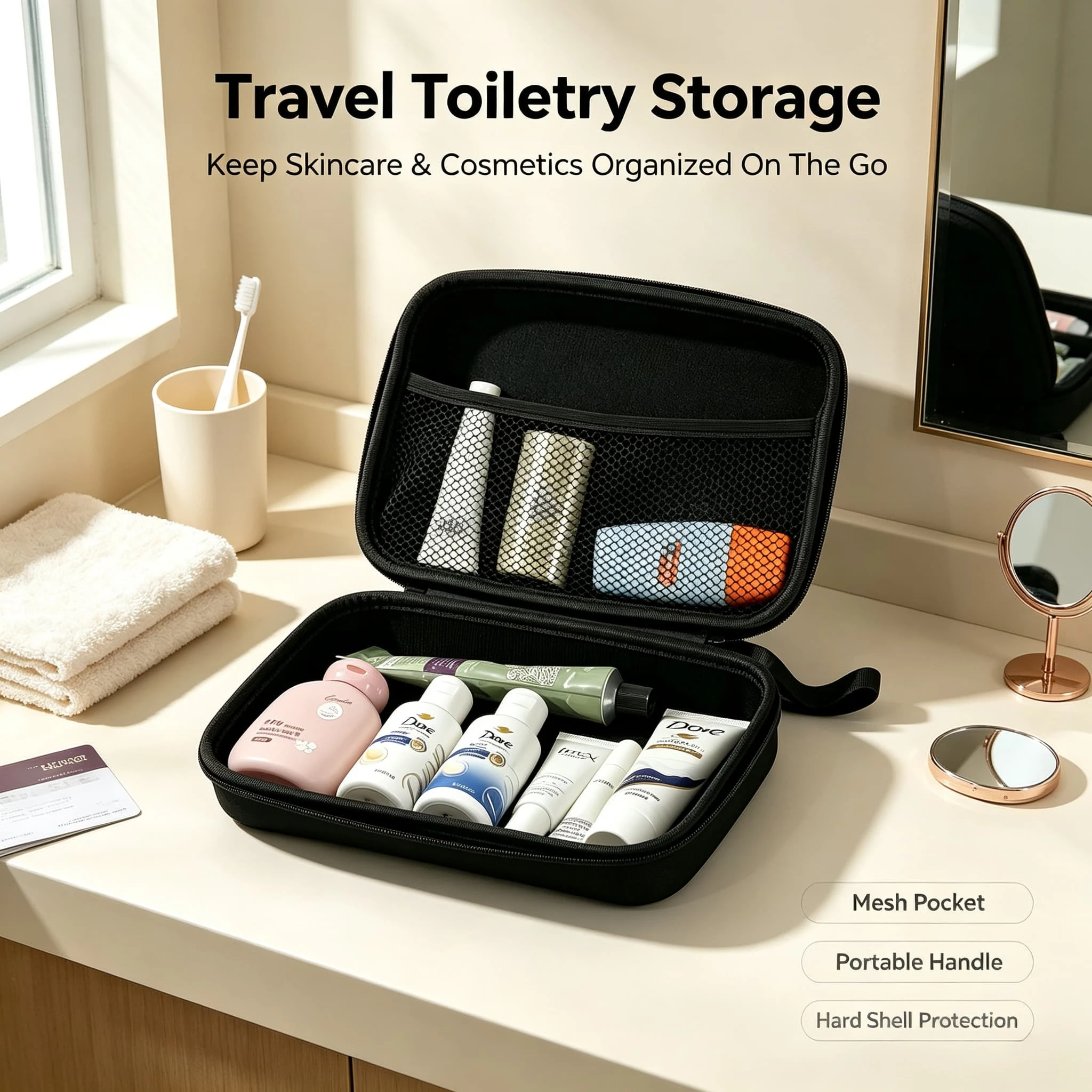 Skincare Only You - Borsa da viaggio rigida in EVA