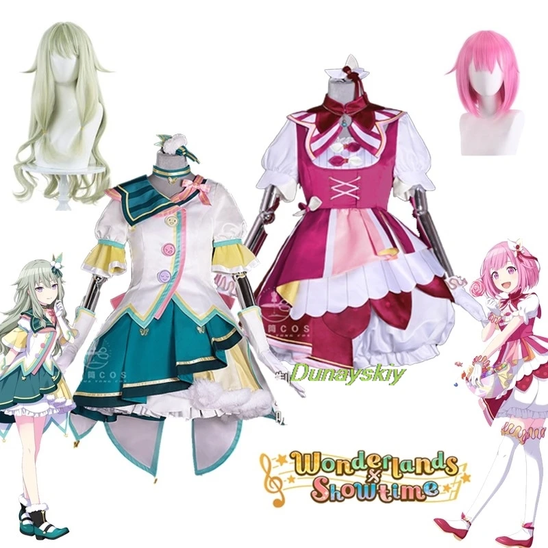 

Игровой проект Sekai Otori Emu Kusanagi Nene, карнавальный костюм, платье, женское милое вечернее нарядное карнавальное платье на Хэллоуин, индивидуальный заказ