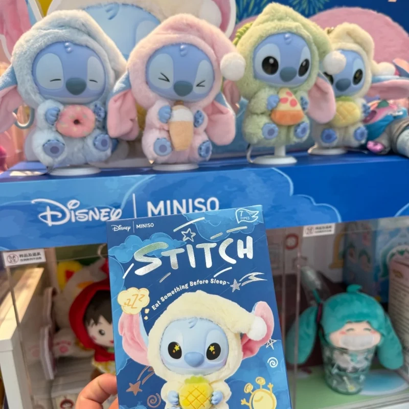 Nuovo punto mangia qualcosa prima del sonno serie scatola cieca bambole di peluche ciondolo bambola carina ornamento scatola misteriosa giocattoli a sorpresa regali
