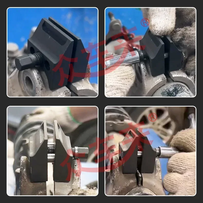 

2025Universal Sheep Horn Separator Suspension Support Rod Disassembly Hub Steering Finger Joint Lifting Tool