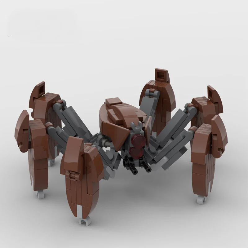 NEW The Crab Battle Doll Robot MOC Building Block in The Clone Wars and Preludes Trilogy DIY Bricks Minidolls Toys Gifts