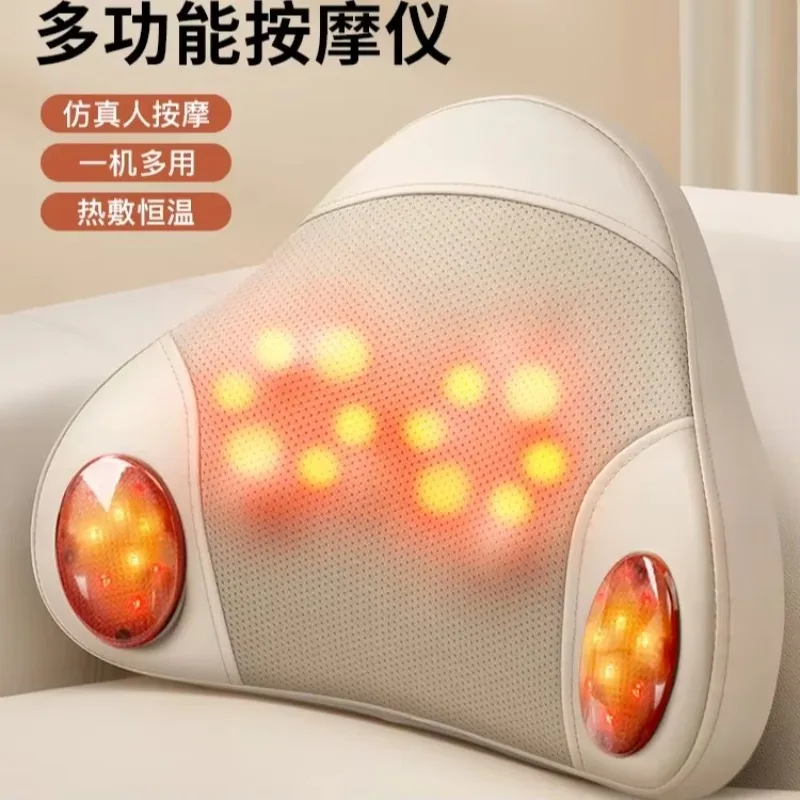 

Fully automatic household cervical massager waist back shoulder neck kneading artifact full body cushion pillow