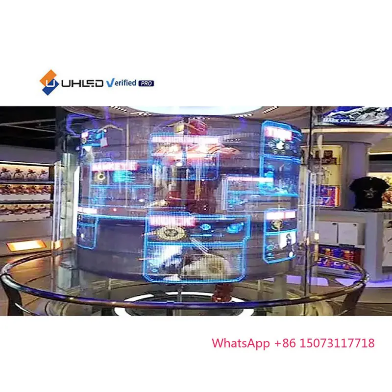 UHLED прозрачная светодиодная пленка прозрачное стекло светодиодный экран светодиодный кристалл тонкая пленка экран прозрачная пленка экран стекло