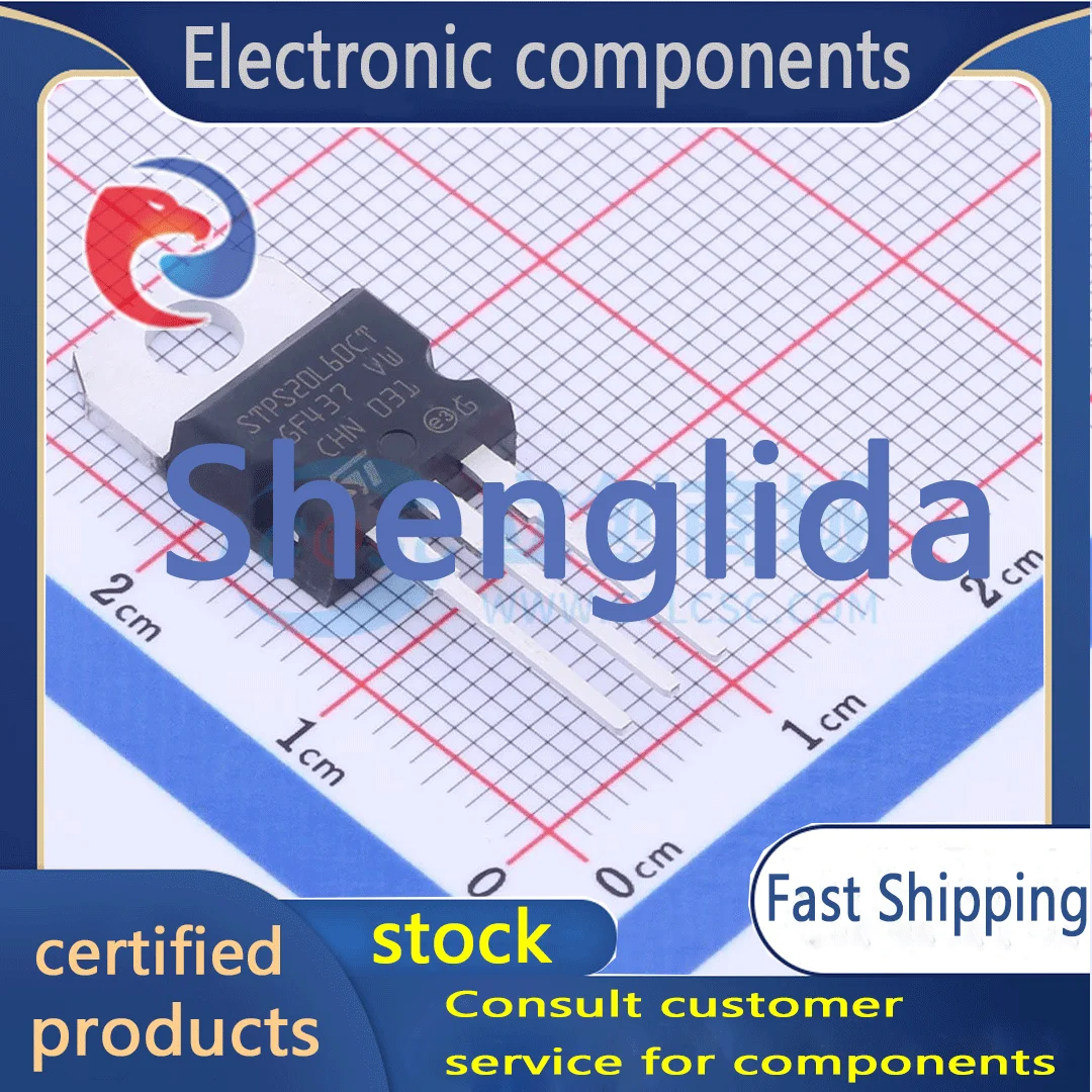 

STPS20L60CT package TO-220AB-3 Field-effect transistor brand new off the shelf 1PCS